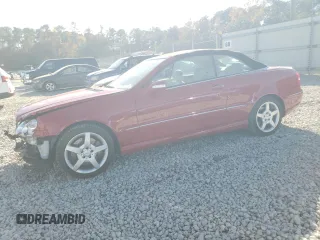 2008 Mercedes-Benz CLK 350 with VIN WDBTK56F98F241224, listed as a Copart auction lot 80668924 with 50,274 mi miles and Salvage Title. Bid and sale history available at DreamBid. Image 1.
