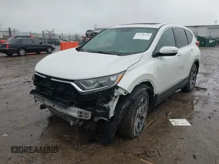 2017 Honda CR-V EX with VIN 5J6RW2H52HL037251, listed as a IAAI auction lot 41726170 with 68,982 mi miles. Bid and sale history available at carsss.com. Image 2.