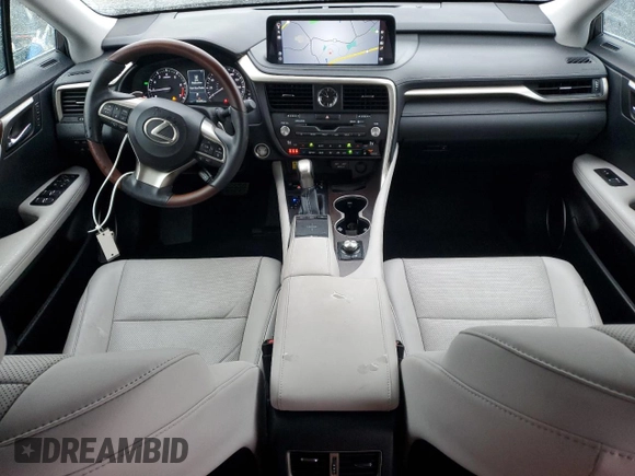 2022 Lexus RX 350 with VIN 2T2HZMDA3NC336334, listed as a Copart auction lot 54588745 with 23,435 mi miles and Salvage title. Bid and sale history available at DreamBid. Image 8.
