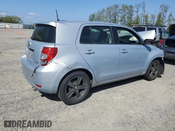 2013 Scion xD with VIN JTKKUPB45D1037222, listed as a Copart auction lot 53189385 with 0 mi miles and Salvage Title. Bid and sale history available at carsss.com. Image 3.