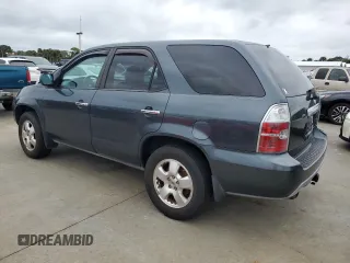 2005 Acura MDX with VIN 2HNYD18295H506247, listed as a Copart auction lot 75089374 with 0 mi miles and Salvage Title. Bid and sale history available at carsss.com. Image 2.