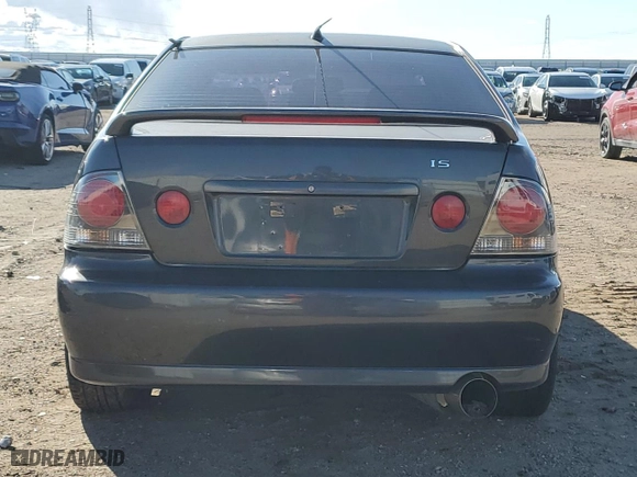 2002 Lexus IS 300 with VIN JTHBD192420048562, listed as a Copart auction lot 47886295 with 75,173 mi miles and Salvage Title. Bid and sale history available at carsss.com. Image 6.