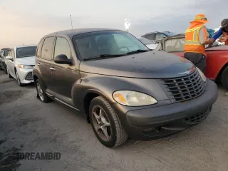 2001 Chrysler PT Cruiser with VIN 3C4FY4BB11T661081, listed as a Copart auction lot 76738494 with 0 mi miles and Salvage Title. Bid and sale history available at carsss.com. Image 4.
