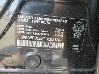 2014 BMW 5 Series 535i xDrive с VIN WBA5B3C5XED293184, выставлен на аукционе Copart как лот 59223595 с пробегом 164 096 миль миль и Чистый • Clean title. История ставок и продаж доступна на DreamBid. Изображение 12.