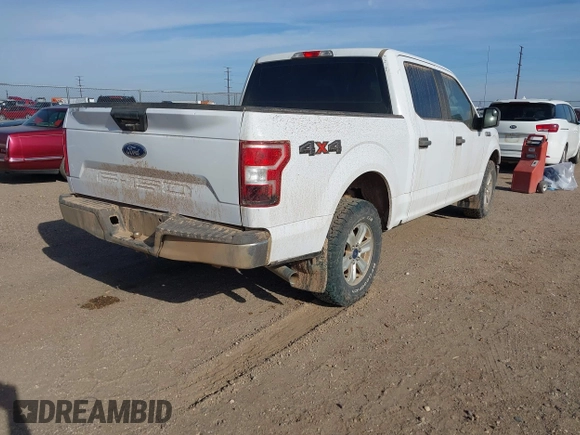2019 Ford F-150 XL with VIN 1FTEW1E52KKC94894, listed as a IAAI auction lot 41880412 with 133,355 mi miles. Bid and sale history available at carsss.com. Image 4.
