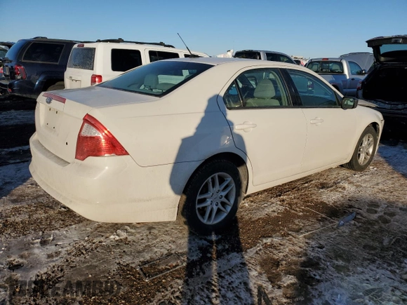 2012 Ford Fusion S with VIN 3FAHP0GA8CR327611, listed as a Copart auction lot 46073685 with 75,701 mi miles and Salvage Title. Bid and sale history available at carsss.com. Image 3.