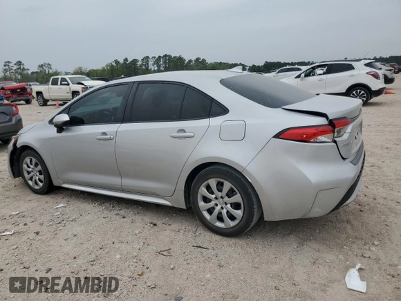 2021 Toyota Corolla LE with VIN 5YFEPMAE0MP162841, listed as a Copart auction lot 50731085 with 79,004 mi miles and Salvage Title. Bid and sale history available at DreamBid. Image 2.
