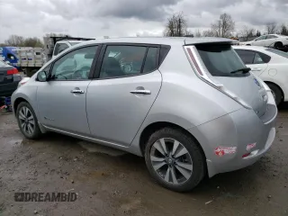 2017 Nissan LEAF SL with VIN 1N4BZ0CP0HC304470, listed as a Copart auction lot 46133353 with 51,759 mi miles. Bid and sale history available at carsss.com. Image 2.