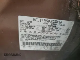 2011 Ford Explorer XLT с VIN 1FMHK7D80BGA79312, выставлен на аукционе Copart как лот 54350095 с пробегом 161 934 миль миль и Списание • Salvage title. История ставок и продаж доступна на DreamBid. Изображение 13.