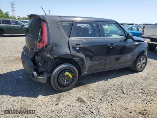 2014 Kia Soul with VIN KNDJN2A21E7718592, listed as a Copart auction lot 52568335 with 57,177 mi miles and Salvage Title. Bid and sale history available at carsss.com. Image 3.