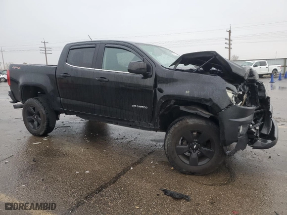 2017 Chevrolet Colorado 4WD LT with VIN 1GCGTCEN2H1260515, listed as a Copart auction lot 82143134 with 62,474 mi miles and Salvage Title. Bid and sale history available at carsss.com. Image 4.