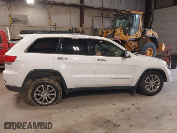 2014 Jeep Grand Cherokee Limited with VIN 1C4RJFBT1EC241036, listed as a IAAI auction lot 42179136 with 148,968 mi miles and . Bid and sale history available at DreamBid. Image 14.