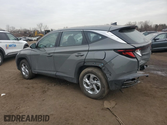 2024 Hyundai Tucson SE with VIN 5NMJACDE9RH400824, listed as a Copart auction lot 47522825 with 11,092 mi miles and Salvage Title. Bid and sale history available at carsss.com. Image 2.
