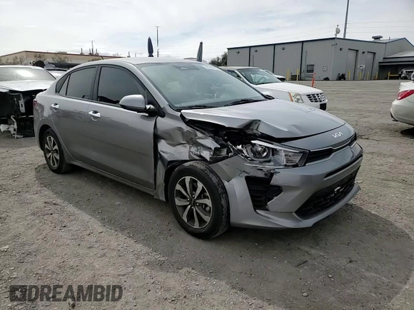 2023 Kia Rio S with VIN 3KPA24AD1PE552714, listed as a Copart auction lot 49243375 with 50,657 mi miles and Salvage Title. Bid and sale history available at carsss.com. Image 10.