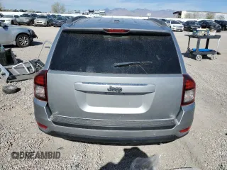 2017 Jeep Compass Sport with VIN 1C4NJCBA7HD123891, listed as a Copart auction lot 43081425 with 93,238 mi miles and Salvage Title. Bid and sale history available at carsss.com. Image 6.