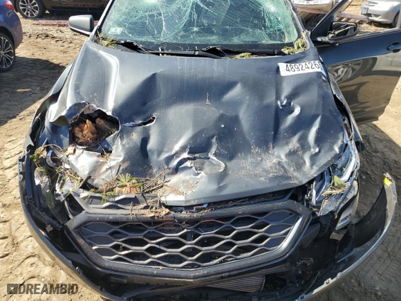 2020 Chevrolet Equinox LS with VIN 3GNAXSEV0LS558905, listed as a Copart auction lot 48924265 with 79,001 mi miles and Salvage Title. Bid and sale history available at carsss.com. Image 12.