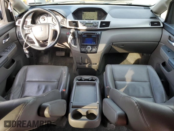 2016 Honda Odyssey EX-L with VIN 5FNRL5H69GB079216, listed as a Copart auction lot 48920895 with 65,289 mi miles and Salvage Title. Bid and sale history available at carsss.com. Image 8.