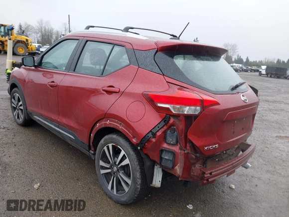 2019 Nissan Kicks S with VIN 3N1CP5CU9KL529380, listed as a IAAI auction lot 41871759 with 23,873 mi miles and . Bid and sale history available at carsss.com. Image 3.