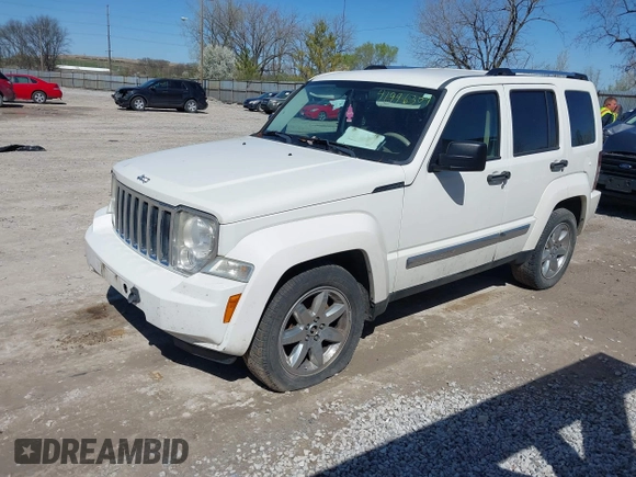 2008 Jeep Liberty Limited with VIN 1J8GN58K58W167569, listed as a IAAI auction lot 41996309 with 110,000 mi miles and . Bid and sale history available at carsss.com. Image 2.