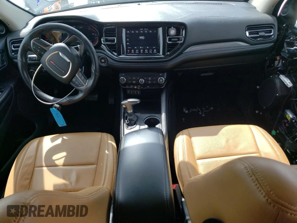 2021 Dodge Durango SXT Plus with VIN 1C4RDHAG7MC573097, listed as a Copart auction lot 48196515 with 48,874 mi miles and Clean Title. Bid and sale history available at DreamBid. Image 8.