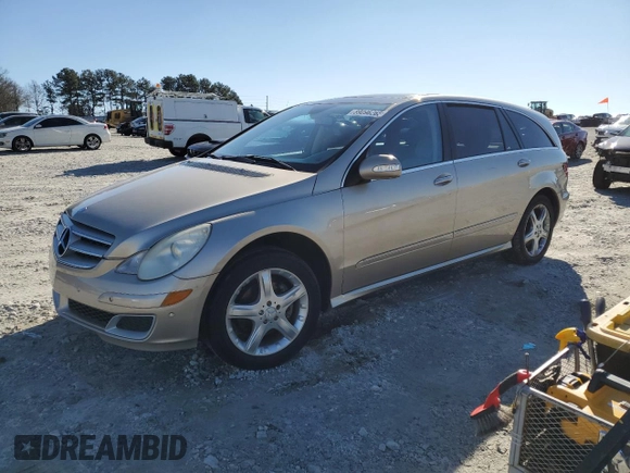2007 Mercedes-Benz R 3.5L z VIN 4JGCB65E97A052371, wystawiony jako Copart lot #89096265 z przebiegiem 134 375 mil mil oraz Szkoda całkowita • Salvage title. Historia ofert i sprzedaży dostępna na DreamBid. Obrazek 1.