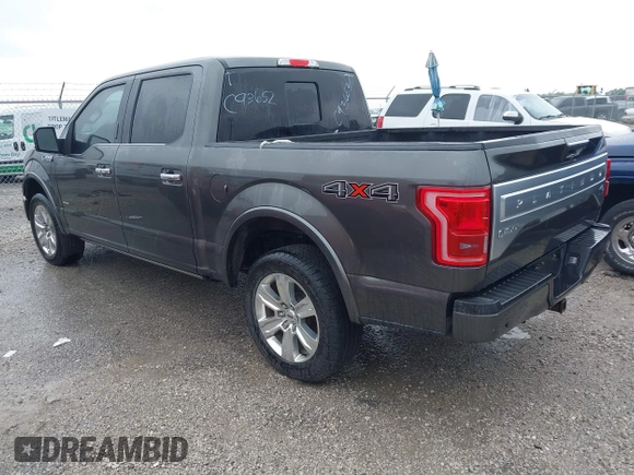 2015 Ford F-150 XLT with VIN 1FTEW1EG6FFC93652, listed as a IAAI auction lot 42058924 with 158,956 mi miles and . Bid and sale history available at DreamBid. Image 3.