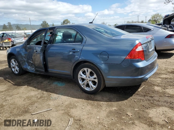 2012 Ford Fusion SE with VIN 3FAHP0HG4CR320545, listed as a Copart auction lot 50770265 with 59,985 mi miles and Salvage Title. Bid and sale history available at DreamBid. Image 2.
