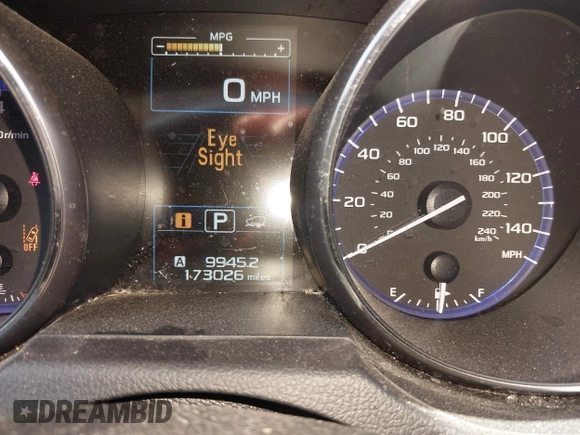 2015 Subaru Outback Premium with VIN 4S4BSAHC5F3308906, listed as a IAAI auction lot 42583462 with 173,026 mi miles and . Bid and sale history available at DreamBid. Image 16.