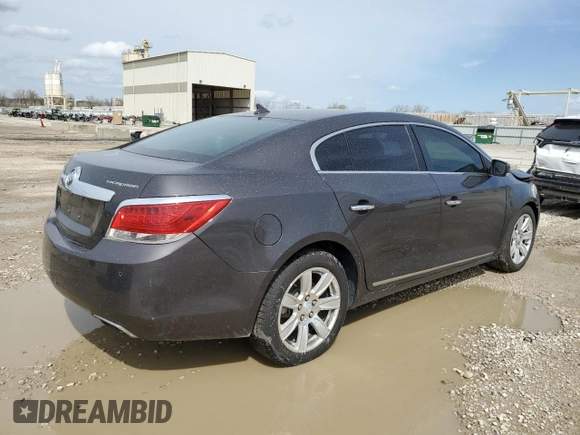 2013 Buick LaCrosse Leather with VIN 1G4GC5E32DF283862, listed as a Copart auction lot 51677475 with 167,976 mi miles and Salvage Title. Bid and sale history available at carsss.com. Image 3.