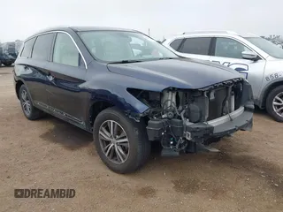 2017 Infiniti QX60 with VIN 5N1DL0MN3HC528880, listed as a IAAI auction lot 41865871 with 183,430 mi miles. Bid and sale history available at carsss.com. Image 1.