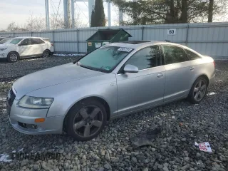 2008 Audi A6 with VIN WAUDV74F68N041416, listed as a Copart auction lot 86657204 with 128,186 mi miles and Salvage Title. Bid and sale history available at carsss.com. Image 1.