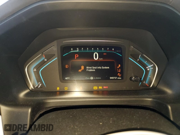 2020 Honda Odyssey Elite with VIN 5FNRL6H92LB059920, listed as a Copart auction lot 49993995 with 40,737 mi miles and Salvage Title. Bid and sale history available at DreamBid. Image 9.