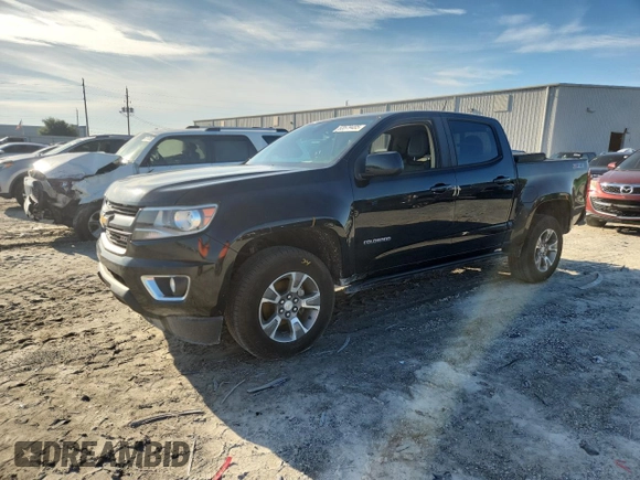 2017 Chevrolet Colorado 2WD Z71 with VIN 1GCGSDEN2H1190314, listed as a Copart auction lot 63579485 with 155,584 mi miles and Salvage title. Bid and sale history available at DreamBid. Image 1.