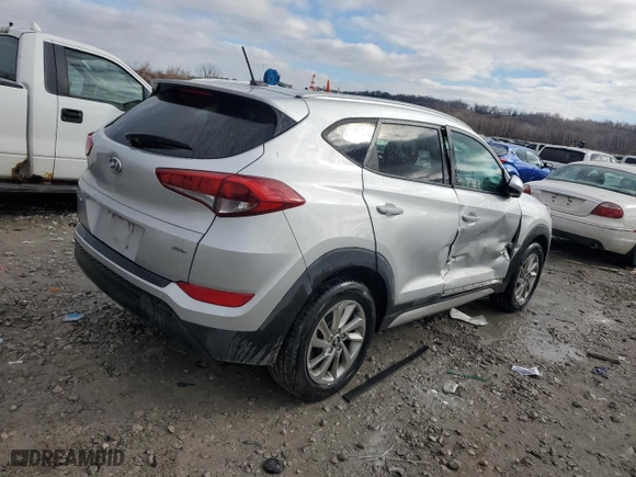 2017 Hyundai Tucson SE with VIN KM8J3CA45HU520340, listed as a Copart auction lot 83582394 with 95,489 mi miles and Salvage Title. Bid and sale history available at carsss.com. Image 3.