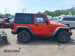 2015 Jeep Wrangler Sport with VIN 1C4AJWAG7FL667462, listed as a IAAI auction lot 42134109 with 85,651 mi miles and . Bid and sale history available at carsss.com. Image 13.