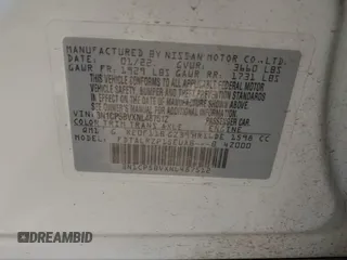 2022 Nissan Kicks S z VIN 3N1CP5BVXNL487512, wystawiony jako IAAI lot #42067716 z przebiegiem 66 236 mil mil oraz . Historia ofert i sprzedaży dostępna na DreamBid. Obrazek 9.