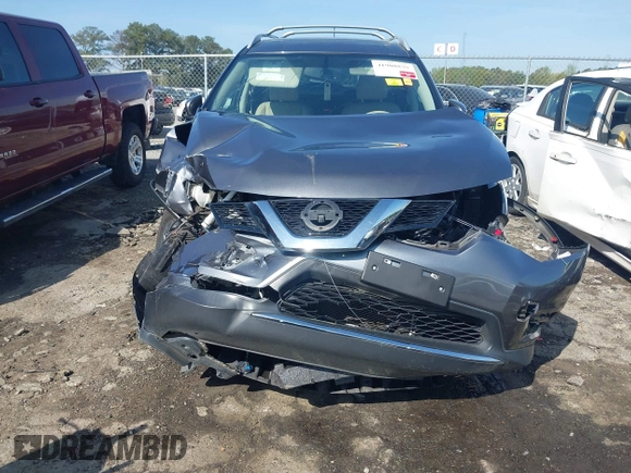 2015 Nissan Rogue SL with VIN 5N1AT2MT1FC766074, listed as a IAAI auction lot 41908829 with 52,537 mi miles. Bid and sale history available at carsss.com. Image 6.