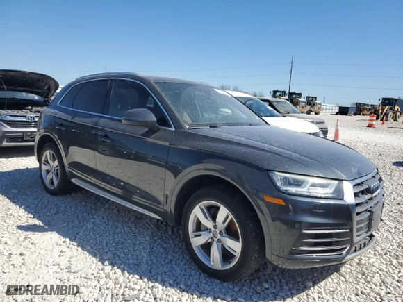 2018 Audi Q5 Premium Plus with VIN WA1BNAFYXJ2143941, listed as a Copart auction lot 48417945 with 71,497 mi miles and Salvage Title. Bid and sale history available at carsss.com. Image 4.