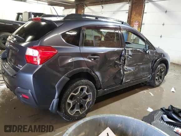 2013 Subaru Crosstrek Premium with VIN JF2GPAVC2D2859198, listed as a Copart auction lot 61672995 with 140,839 mi miles and Salvage title. Bid and sale history available at DreamBid. Image 3.