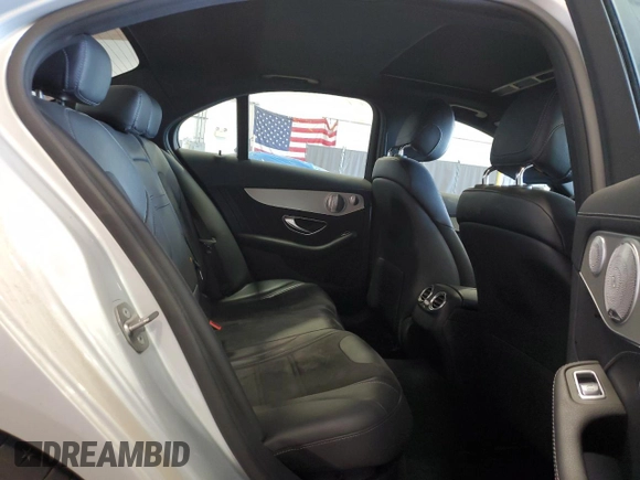2020 Mercedes-Benz C 63 AMG with VIN 55SWF8GB5LU331031, listed as a Copart auction lot 80317784 with 34,976 mi miles and Salvage title. Bid and sale history available at DreamBid. Image 10.