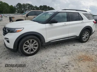 2020 Ford Explorer XLT z VIN 1FMSK7DH1LGB80124, wystawiony jako Copart lot #53377115 z przebiegiem 107 779 mil mil oraz Szkoda całkowita • Salvage title. Historia ofert i sprzedaży dostępna na DreamBid. Obrazek 1.