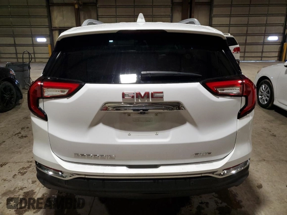 2023 GMC Terrain SLT with VIN 3GKALVEG0PL116802, listed as a Copart auction lot 48240075 with 56,471 mi miles and Clean Title. Bid and sale history available at carsss.com. Image 6.