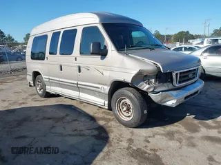 2003 Ford Econoline Cargo Recreational with VIN 1FDPE24L33HB53747, listed as a IAAI auction lot 41658658 with 132,796 mi miles and . Bid and sale history available at DreamBid. Image 1.