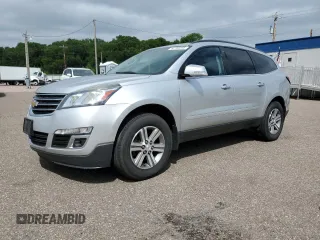 2015 Chevrolet Traverse LT with VIN 1GNKRGKD3FJ178342, listed as a Copart auction lot 62788095 with 154,534 mi miles and Salvage title. Bid and sale history available at DreamBid. Image 1.