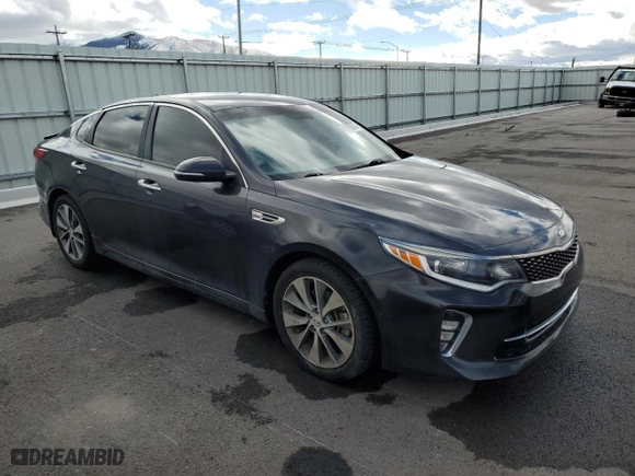 2018 Kia Optima LX with VIN 5XXGT4L35JG255245, listed as a Copart auction lot 45896845 with 62,553 mi miles and Salvage Title. Bid and sale history available at carsss.com. Image 4.
