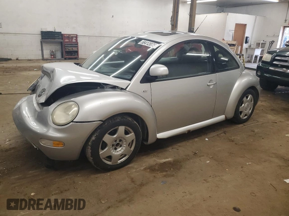 2000 Volkswagen Beetle GLS с VIN 3VWCA21C6YM444567, выставлен на аукционе Copart как лот 58412075 с пробегом 186 451 миль миль и Списание • Salvage title. История ставок и продаж доступна на DreamBid. Изображение 1.