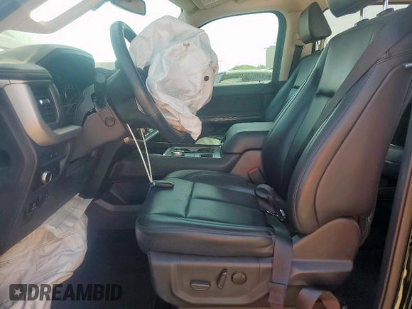 2022 Ford Expedition XLT with VIN 1FMJU1HT4NEA34624, listed as a Copart auction lot 56891045 with 48,202 mi miles and Salvage title. Bid and sale history available at DreamBid. Image 7.