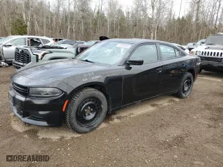 2022 Dodge Charger Police with VIN 2C3CDXKG8NH130605, listed as a Copart auction lot 49240395 with 75,179 mi miles and Salvage Title. Bid and sale history available at carsss.com. Image 1.
