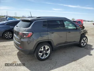2021 Jeep Compass Limited with VIN 3C4NJCCBXMT559422, listed as a Copart auction lot 56952545 with 135,697 mi miles and Salvage title. Bid and sale history available at DreamBid. Image 3.