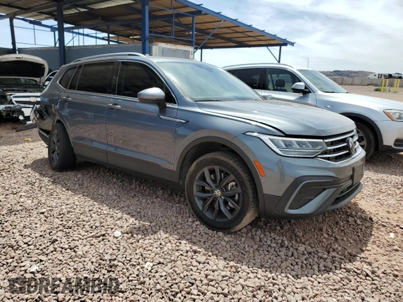 2022 Volkswagen Tiguan SE with VIN 3VV2B7AX4NM056780, listed as a Copart auction lot 55173915 with 79,165 mi miles and Salvage title. Bid and sale history available at DreamBid. Image 4.